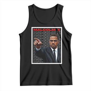 Malcolm X Legend Tank Top African American Activist Legacy TS12 Black Print Your Wear