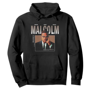 Black History Hero Malcolm X Hoodie Stumbling Is Not Falling TS12 Black Print Your Wear