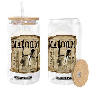 Malcolm X Historical Newspaper Glass Can Stumbling Is Not Falling Black History TS12 Print Your Wear