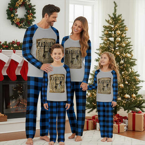 Malcolm X Historical Newspaper Plaid Pajama Set Stumbling Is Not Falling Black History TS12 Blue Plaid Print Your Wear