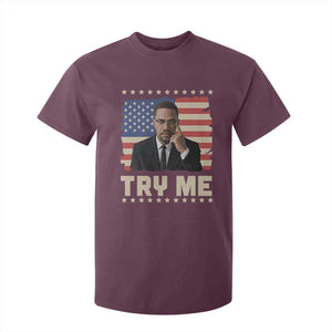 Malcolm X Try Me T Shirt For Kid African American Pride Gift TS12 Maroon Print Your Wear