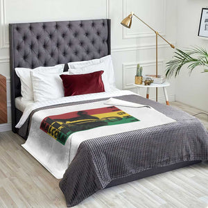 Fight Like Malcolm X Throw Blanket African American Pride Gift TS12 Print Your Wear