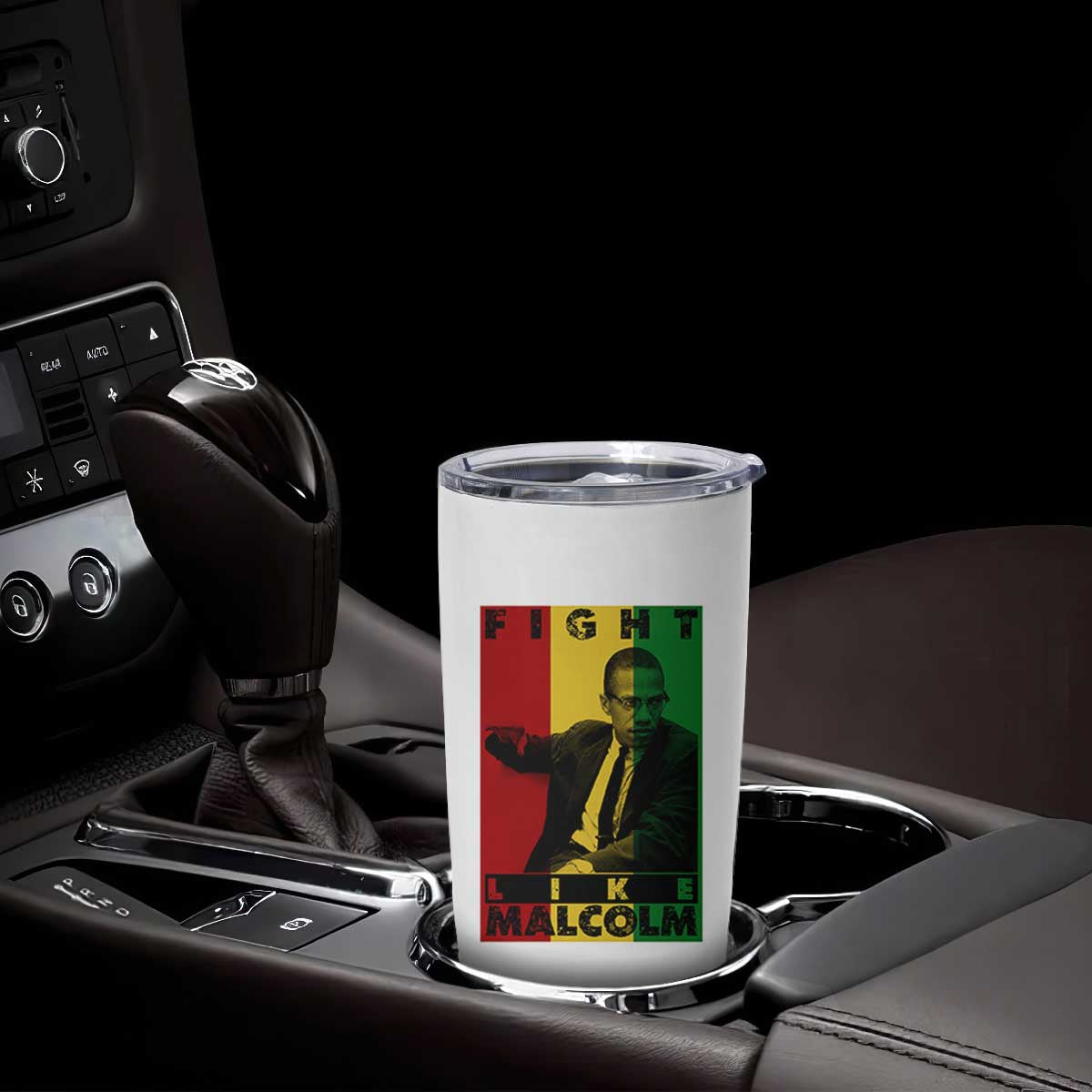 Fight Like Malcolm X Tumbler Cup African American Pride Gift TS12 Print Your Wear