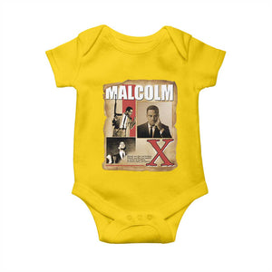 Malcolm X Quote Baby Onesie Nobody Can Give You Freedom Take It TS12 Daisy Print Your Wear