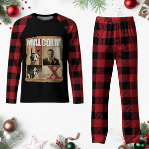 Malcolm X Quote Plaid Pajama Set Nobody Can Give You Freedom Take It TS12 Buffalo Plaid Print Your Wear