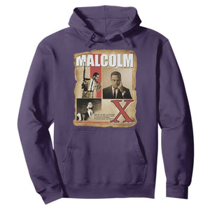 Malcolm X Quote Hoodie Nobody Can Give You Freedom Take It TS12 Purple Print Your Wear