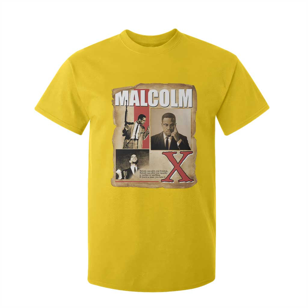 Malcolm X Quote T Shirt For Kid Nobody Can Give You Freedom Take It TS12 Daisy Print Your Wear