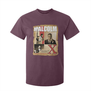 Malcolm X Quote T Shirt For Kid Nobody Can Give You Freedom Take It TS12 Maroon Print Your Wear