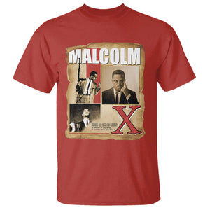 Malcolm X Quote T Shirt Nobody Can Give You Freedom Take It TS12 Red Print Your Wear