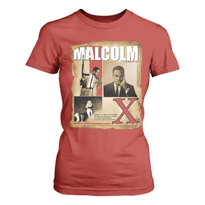Malcolm X Quote T Shirt For Women Nobody Can Give You Freedom Take It TS12 Red Print Your Wear