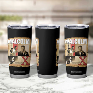 Malcolm X Quote Tumbler Cup Nobody Can Give You Freedom Take It TS12 Print Your Wear