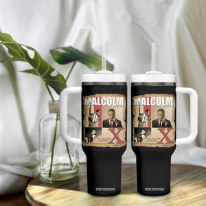 Malcolm X Quote Tumbler With Handle Nobody Can Give You Freedom Take It TS12 Print Your Wear