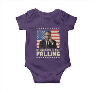 African American Pride Gift Baby Onesie Malcolm X TS12 Purple Print Your Wear