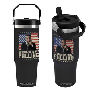 African American Pride Gift Flip Straw Tumbler Malcolm X TS12 One Size: 30 oz Black Print Your Wear