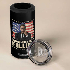 African American Pride Gift 4 in 1 Can Cooler Tumbler Malcolm X TS12 Print Your Wear