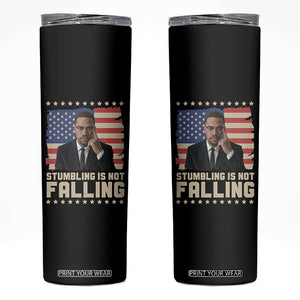 African American Pride Gift Skinny Tumbler Malcolm X TS12 Black Print Your Wear