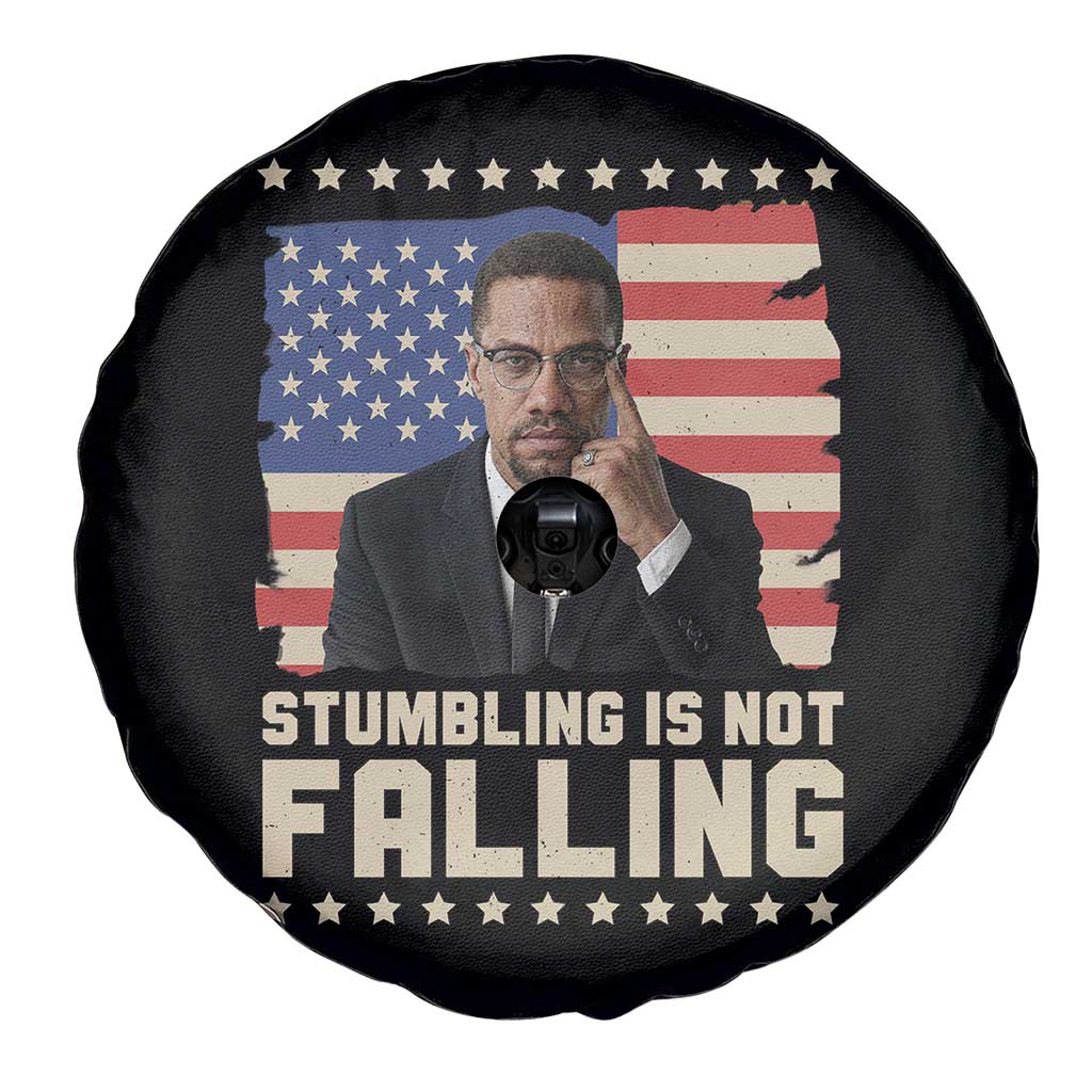 African American Pride Gift Spare Tire Cover Malcolm X TS12 Print Your Wear