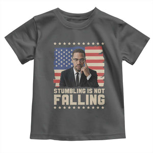 African American Pride Gift Toddler T Shirt Malcolm X TS12 Dark Heather Print Your Wear