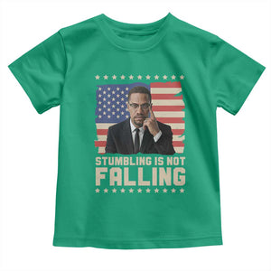 African American Pride Gift Toddler T Shirt Malcolm X TS12 Irish Green Print Your Wear