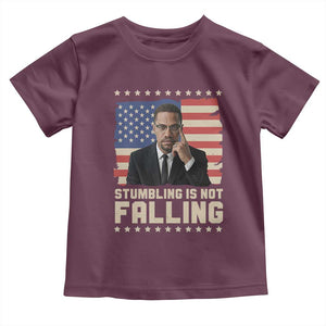 African American Pride Gift Toddler T Shirt Malcolm X TS12 Maroon Print Your Wear