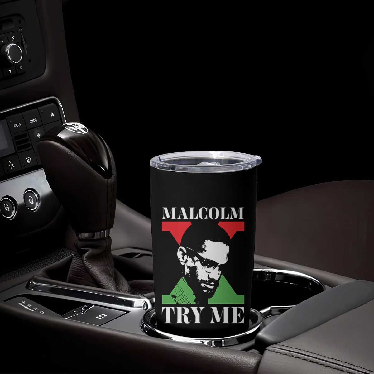 Malcolm X Try Me Tumbler Cup American Civil Rights Leader Quote TS12 Print Your Wear
