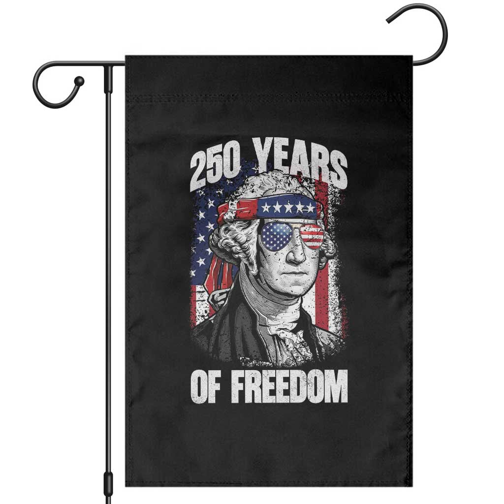 George Washington Founding Father Garden Flag 250 Years Of Freedom TS12 Black Print Your Wear
