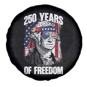 George Washington Founding Father Spare Tire Cover 250 Years Of Freedom TS12 Print Your Wear
