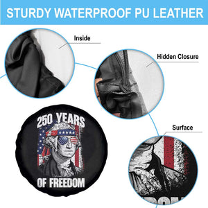 George Washington Founding Father Spare Tire Cover 250 Years Of Freedom TS12 Print Your Wear