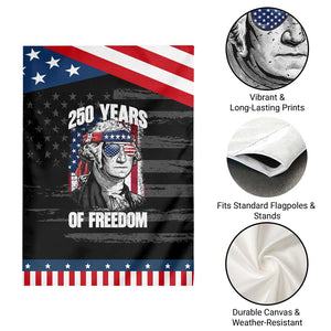 George Washington Founding Father Garden Flag 250 Years Of Freedom TS12 Print Your Wear