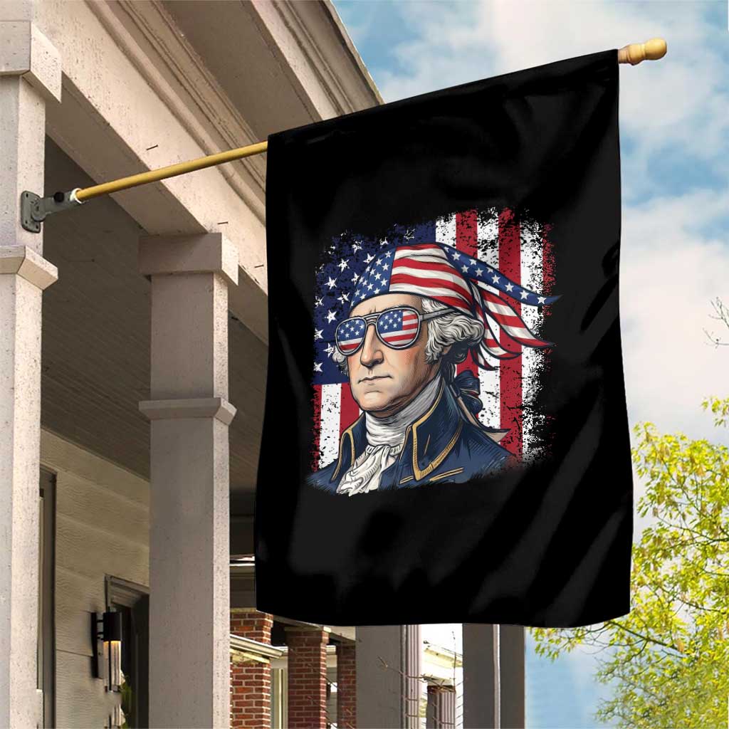 George Washington Patriotic Garden Flag USA 250th Anniversary TS12 Print Your Wear