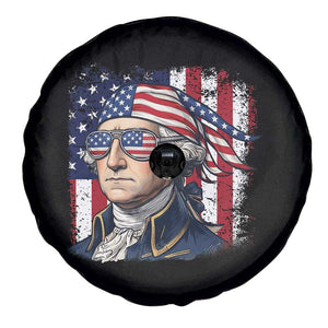 George Washington Patriotic Spare Tire Cover USA 250th Anniversary TS12 Print Your Wear