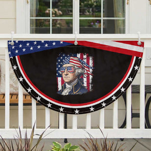 George Washington Patriotic Fan Flag USA 250th Anniversary