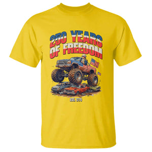Funny George Washington Monster Truck T Shirt America 250th Anniversary TS12 Daisy Print Your Wear