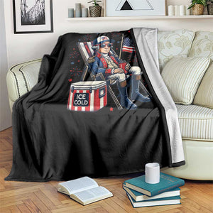 Proud American George Washington Patriotic Throw Blanket TS12 Print Your Wear