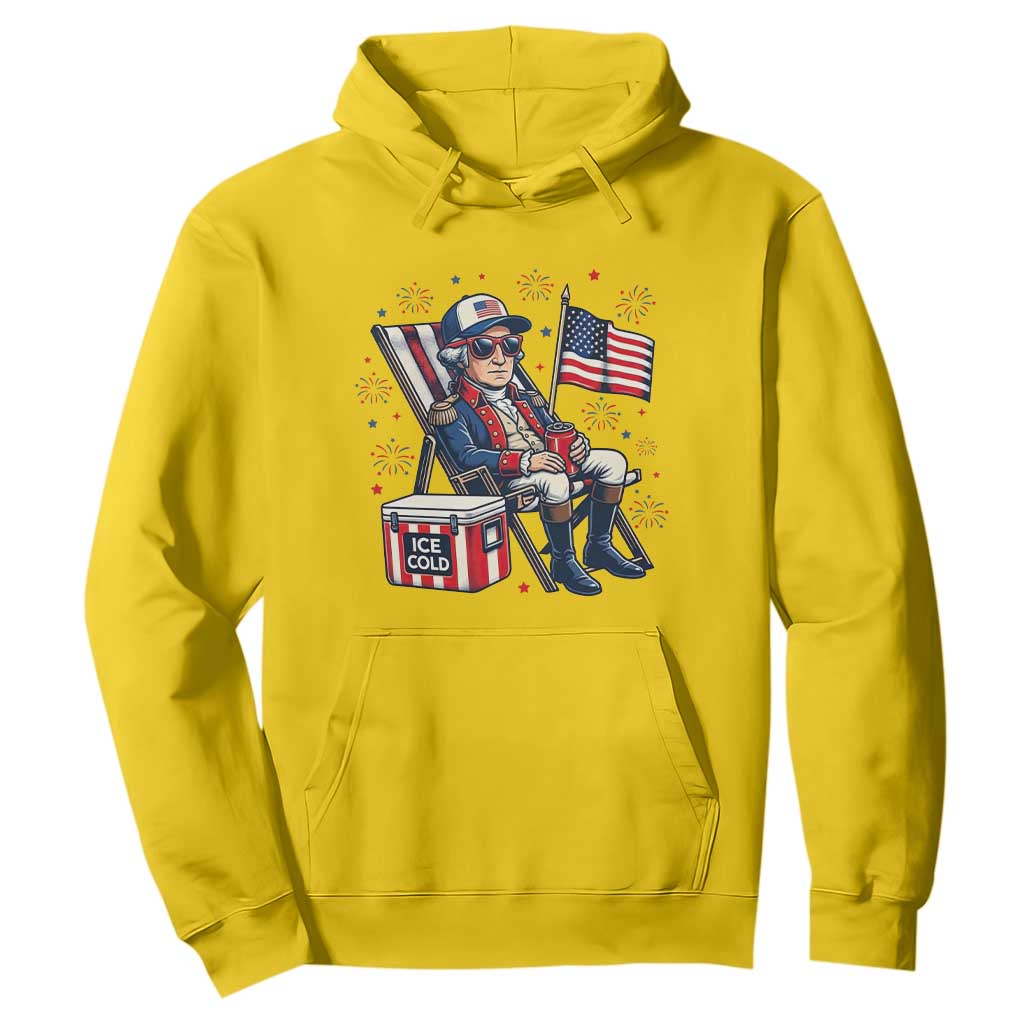 Proud American George Washington Patriotic Hoodie TS12 Daisy Print Your Wear