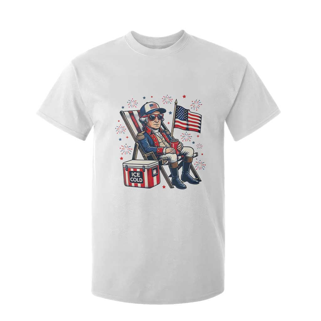 Proud American George Washington Patriotic T Shirt For Kid TS12 White Print Your Wear
