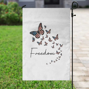 Butterfly Of Freedom American Pride Garden Flag TS12 Print Your Wear