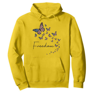Butterfly Of Freedom American Pride Hoodie TS12 Daisy Print Your Wear
