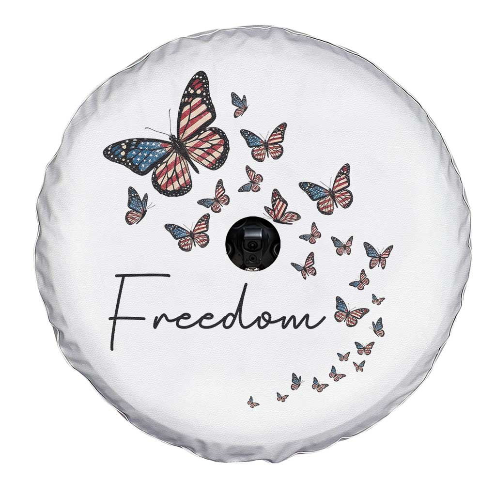 Butterfly Of Freedom American Pride Spare Tire Cover TS12 Print Your Wear