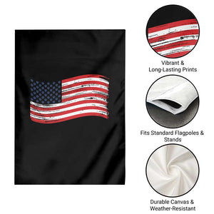Vintage Patriotic American Flag Dog And Cat Paw Garden Flag Gift For Pet Lover TS12 Print Your Wear