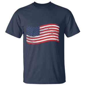 Vintage Patriotic American Flag Dog And Cat Paw T Shirt Gift For Pet Lover TS12 Navy Print Your Wear