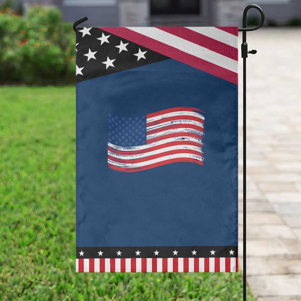 Vintage Patriotic American Flag Dog And Cat Paw Garden Flag Gift For Pet Lover TS12 Classic Blue Black Print Your Wear