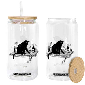 No Kings No Wars No Ice Cat Glass Can Political Humor Gift TS12 Print Your Wear