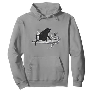 No Kings No Wars No Ice Cat Hoodie Political Humor Gift TS12 Sport Gray Print Your Wear