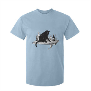 No Kings No Wars No Ice Cat T Shirt For Kid Political Humor Gift TS12 Light Blue Print Your Wear