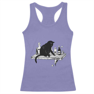 No Kings No Wars No Ice Cat Racerback Tank Top Political Humor Gift TS12 Violet Print Your Wear
