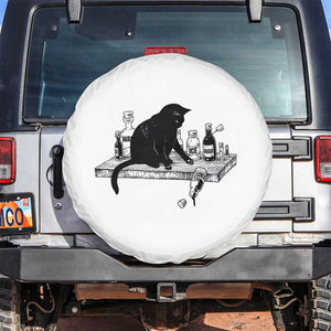 No Kings No Wars No Ice Cat Spare Tire Cover Political Humor Gift TS12 No hole White Print Your Wear