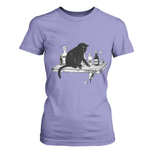 No Kings No Wars No Ice Cat T Shirt For Women Political Humor Gift TS12 Violet Print Your Wear