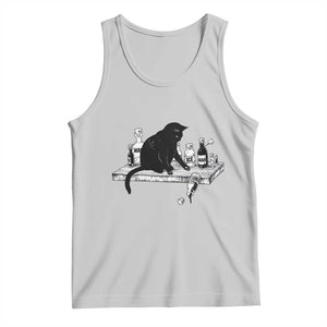 No Kings No Wars No Ice Cat Tank Top Political Humor Gift TS12 Ash Print Your Wear