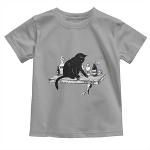 No Kings No Wars No Ice Cat Toddler T Shirt Political Humor Gift TS12 Sport Gray Print Your Wear